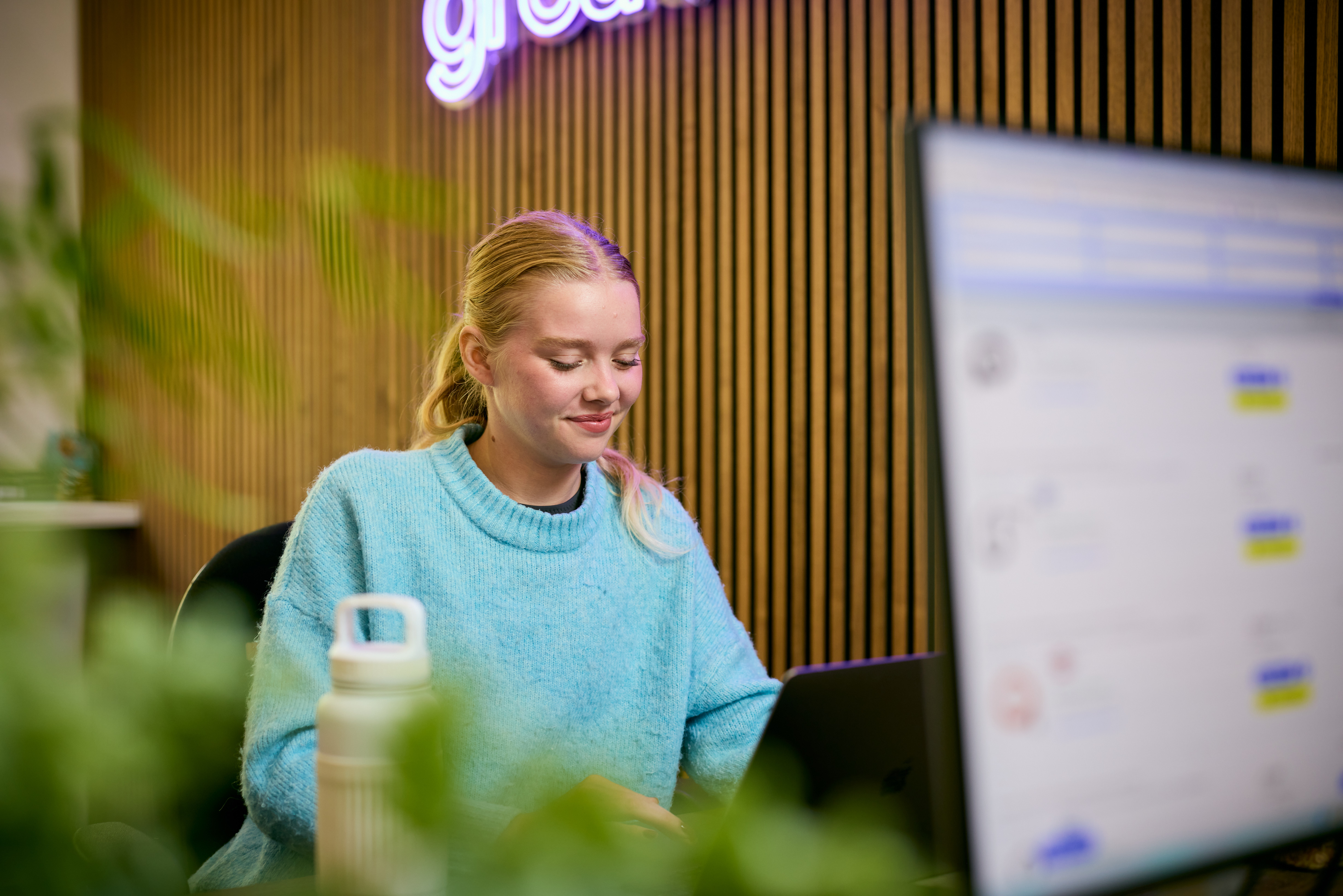 Nina checkt het graag